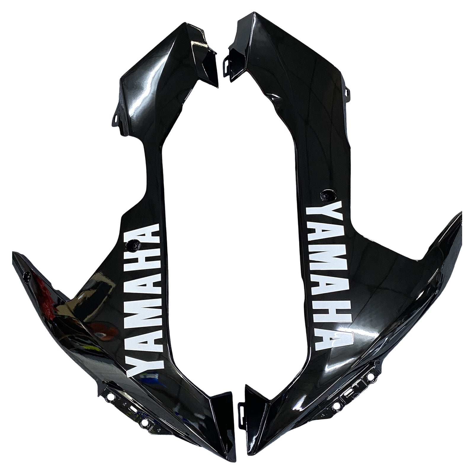 Amotopart 2007–2008 Yamaha YZF 1000 R1 Rot-Weiß Style4 Verkleidungsset