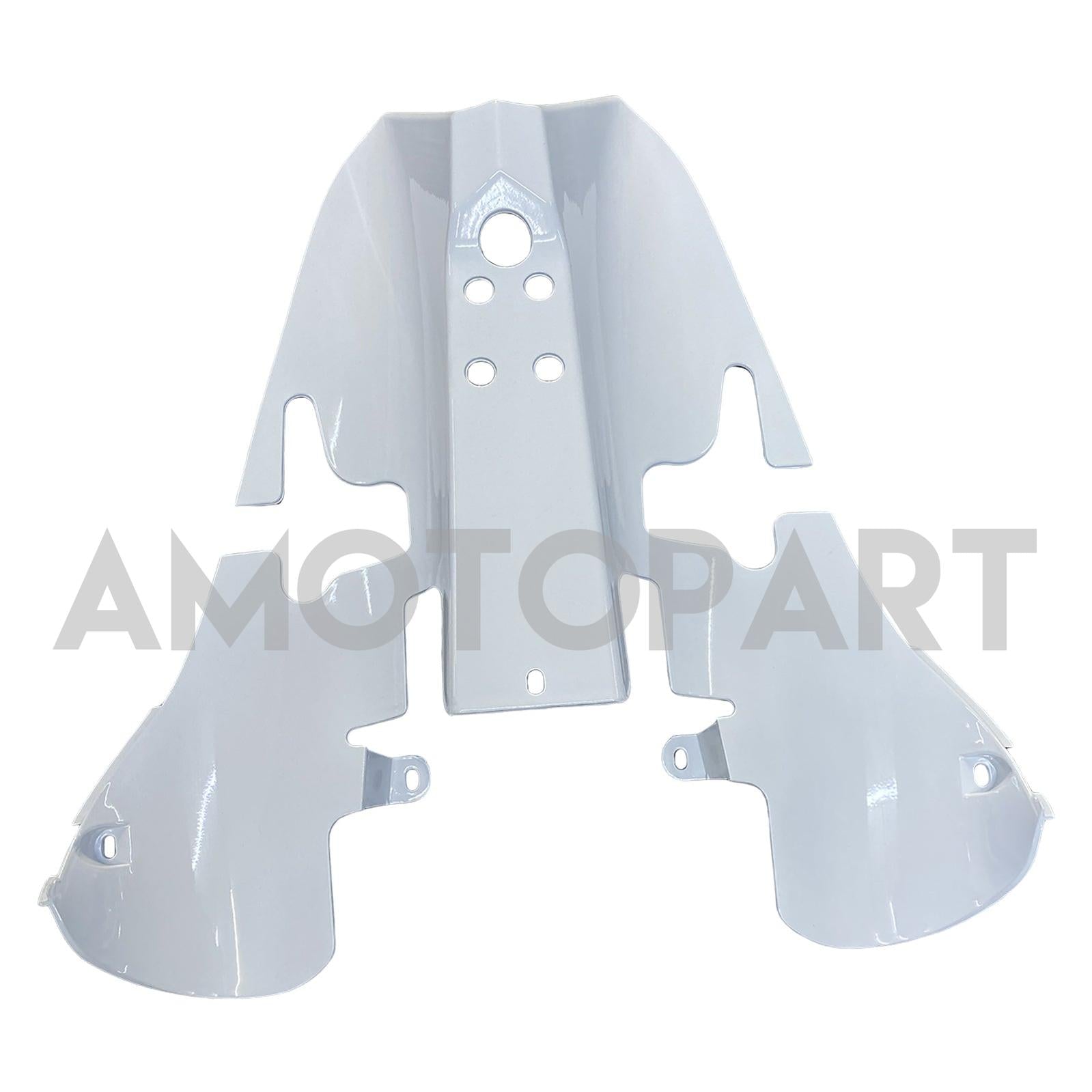 Amotopart 2007-2008 ヤマハ YZF 1000 R1 レッド&ホワイト Style4 フェアリングキット