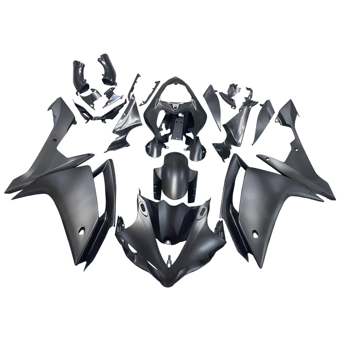 Amotopart 2007-2008 Yamaha YZF 1000 R1 Matte Black Fairing Kit