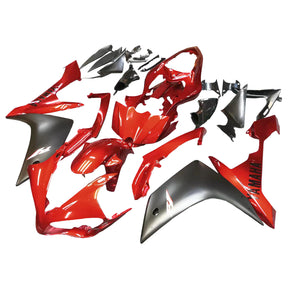 Amotopart 2007-2008 Yamaha R1 Fairing Black&Red Kit