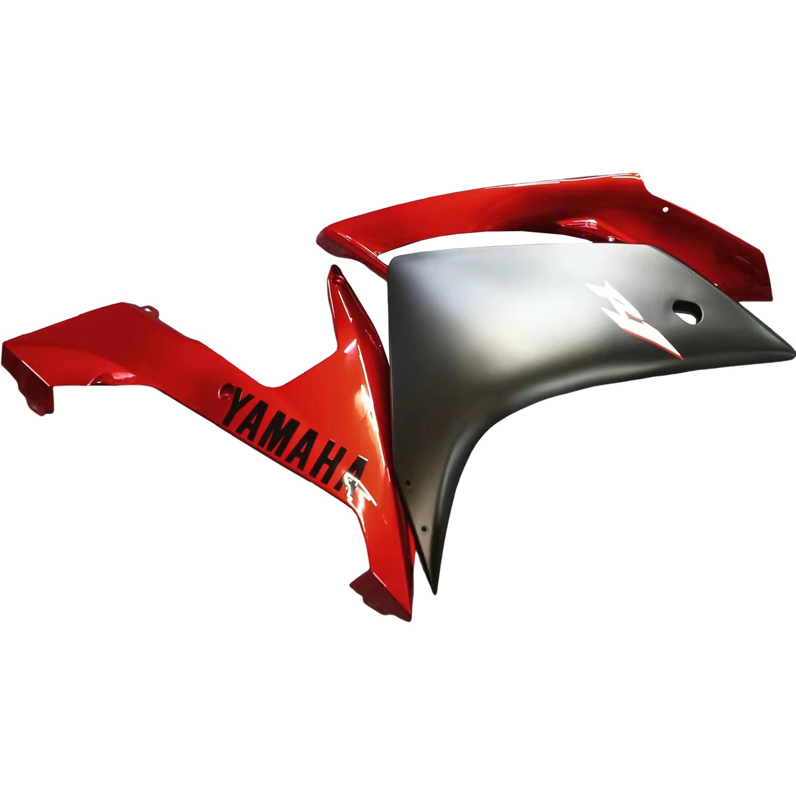 Amotopart 2007-2008 Yamaha R1 Fairing Black&Red Kit