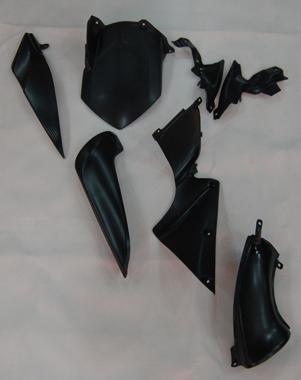 Amotopart 2007-2008 Yamaha YZF 1000 R1 Red & White Style 1 Fairing Kit