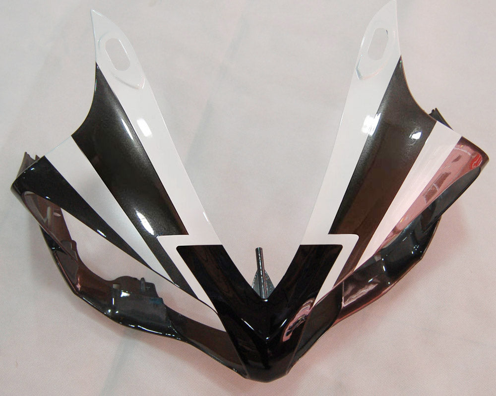 AMOTOPART 2007-2008 YAMAHA YZF 1000 R1 Black & White Style2 Fairing Kit