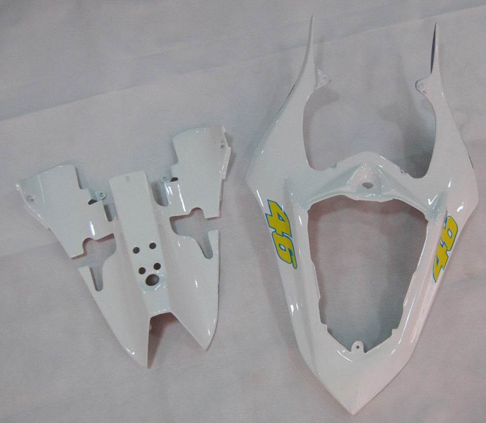 AMOTOPART 2007-2008 YAMAHA YZF 1000 R1 Black & White Style2 Fairing Kit