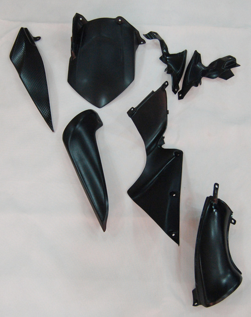 AMOTOPART 2007-2008 YAMAHA YZF 1000 R1 Black & White Style2 Fairing Kit