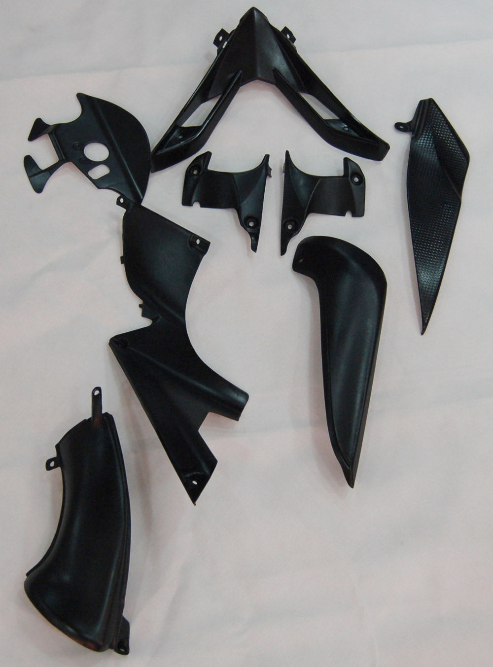 AMOTOPART 2007-2008 YAMAHA YZF 1000 R1 Black & White Style2 Fairing Kit