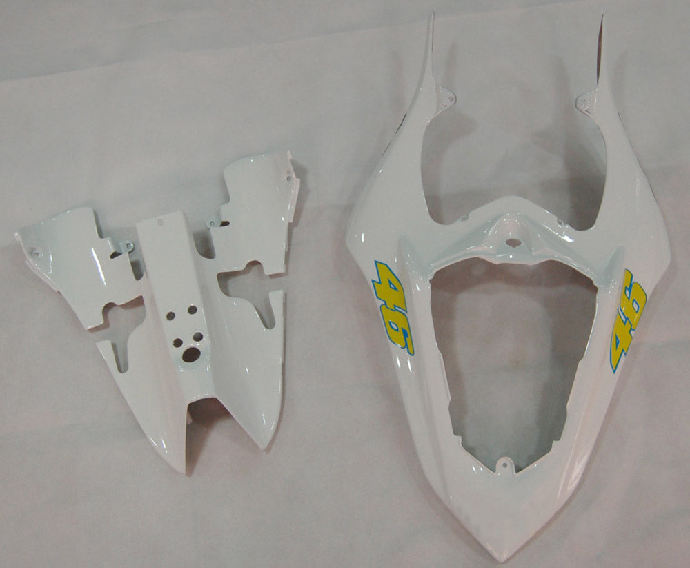 Amotopart 2007–2008 Yamaha YZF 1000 R1 Grün&Weißes Verkleidungsset