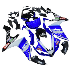 Amotopart 2007-2008 Yamaha YZF 1000 R1 Blue&Black Style6 Fairing Kit