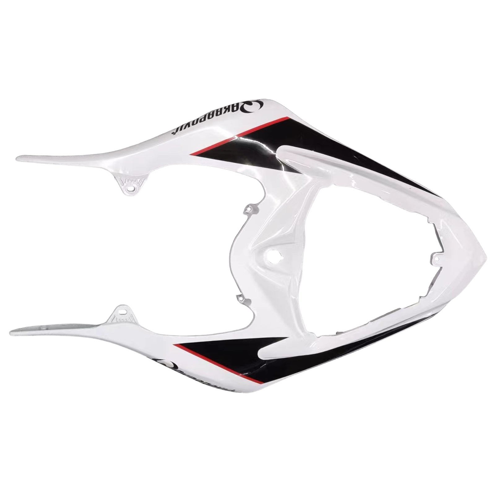 Amotopart 2007-2008 Yamaha YZF 1000 R1 White Fairing Kit