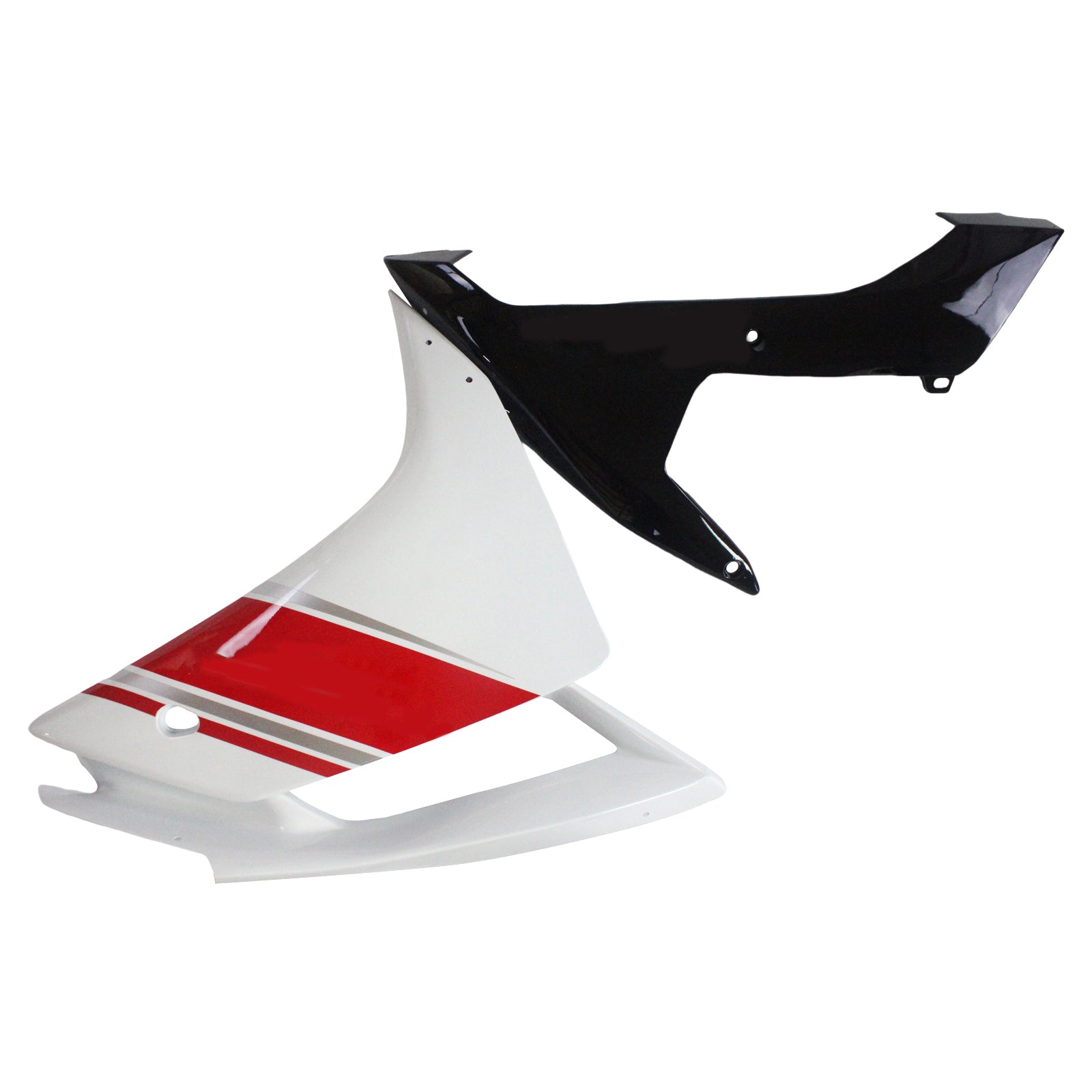 Amotopart ヤマハ 2007-2008 YZF 1000 R1 ホワイト フェアリングキット