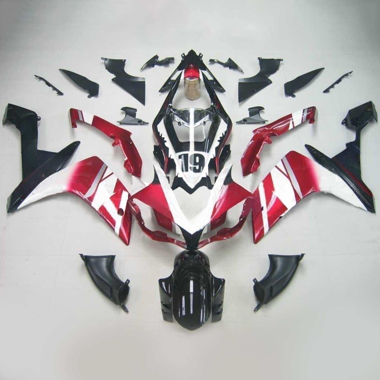 Amotopart Yamaha 2007-2008 YZF 1000 R1 Fairing Kit