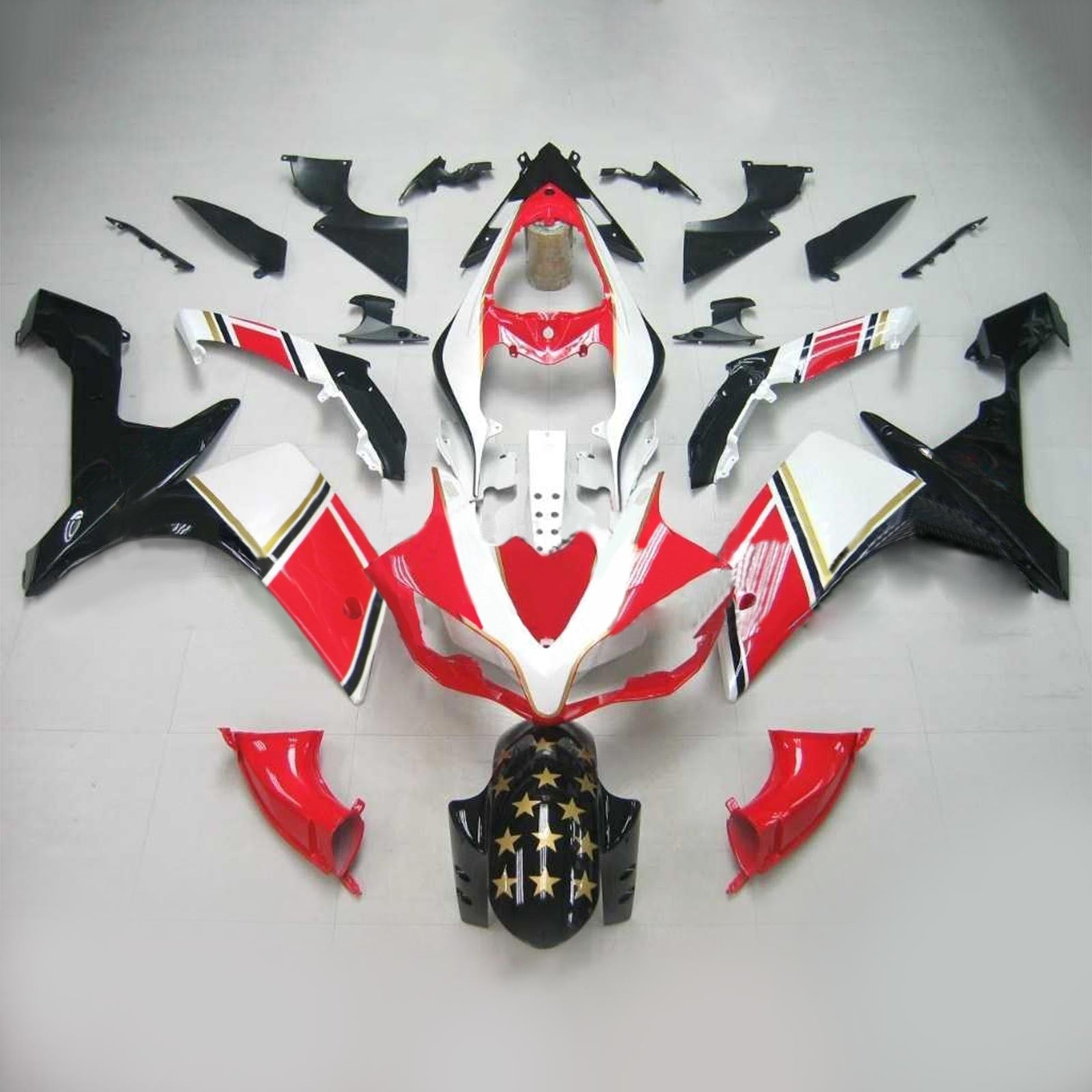 Injection Fairing Kit Bodywork Plastic ABS fit For Yamaha YZF 1000 R1 2007-2008