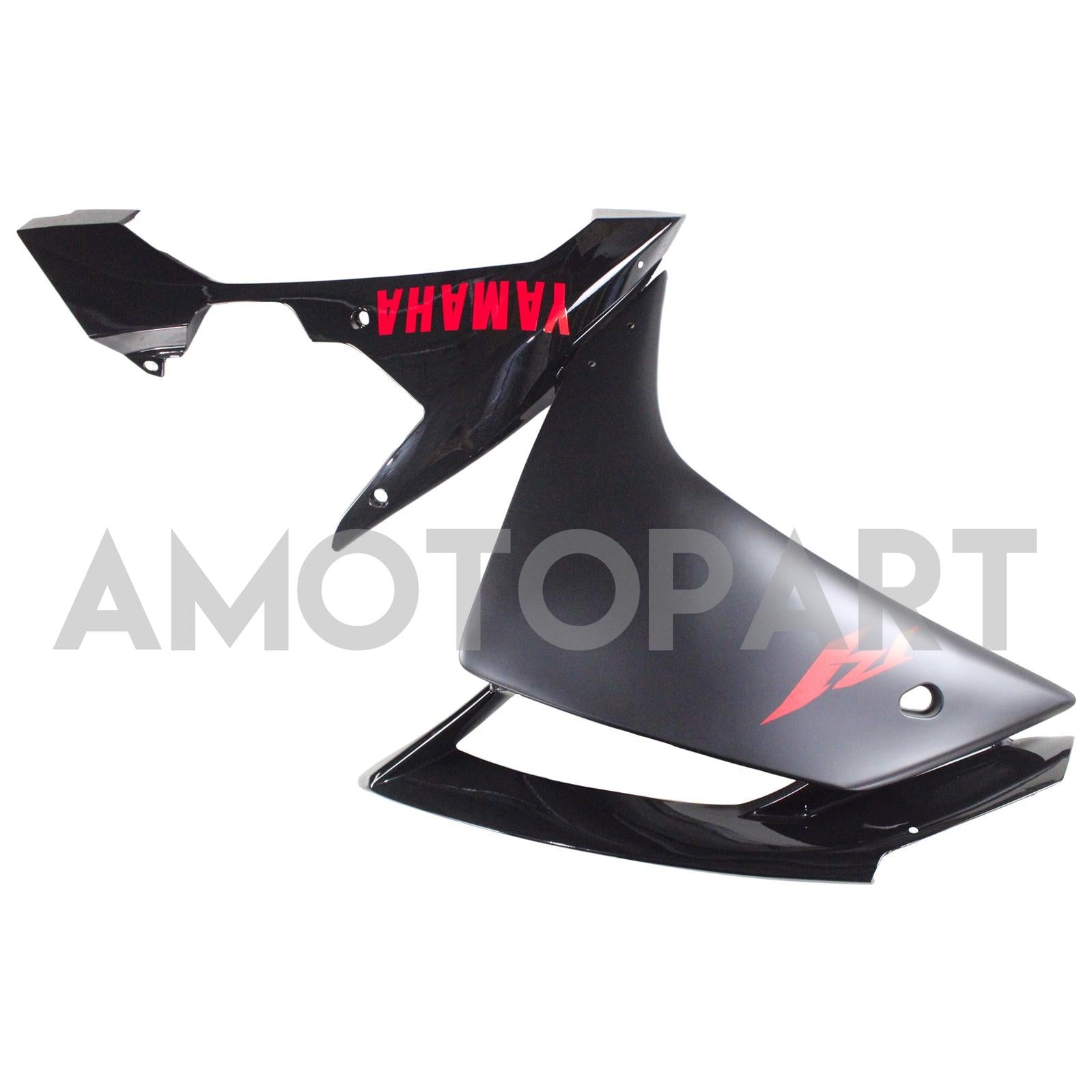 Amotopart Yamaha 2007-2008 YZF 1000 R1 Black Fairing Kit