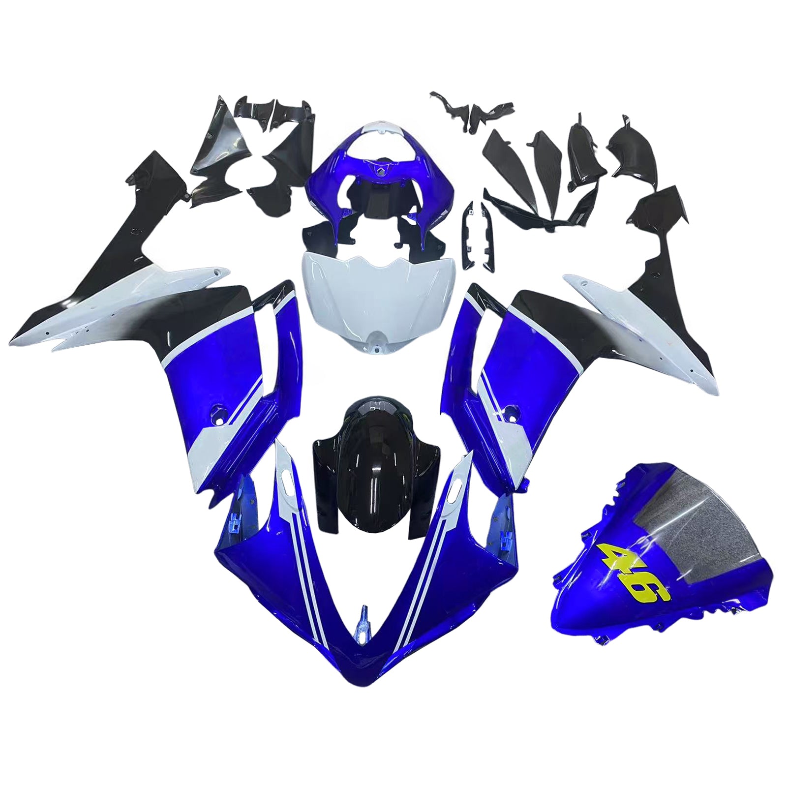 Injection Fairing Kit Bodywork Plastic ABS fit For Yamaha YZF 1000 R1 2007-2008
