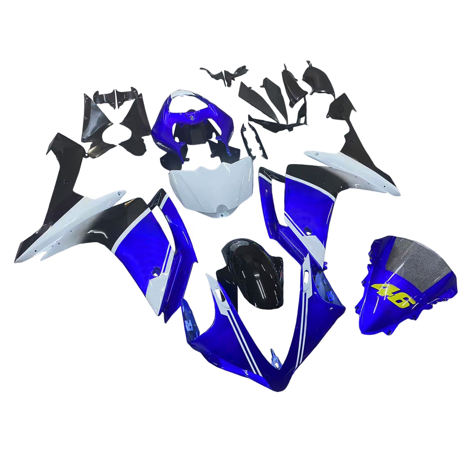 Injection Fairing Kit Bodywork Plastic ABS fit For Yamaha YZF 1000 R1 2007-2008