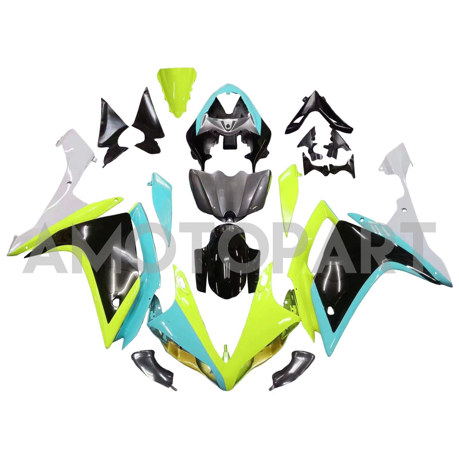 Injection Fairing Kit Bodywork Plastic ABS fit For Yamaha YZF 1000 R1 2007-2008
