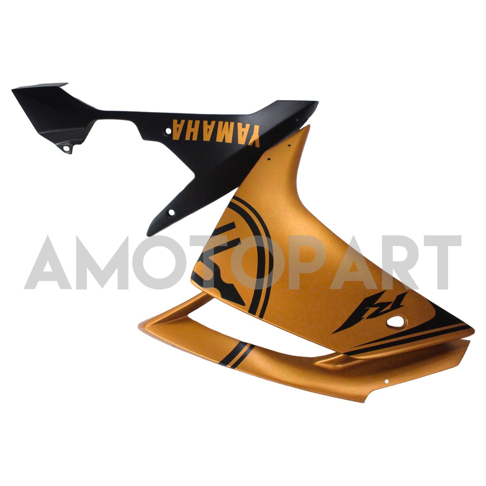 Amotopart Yamaha 2007-2008 YZF 1000 R1 Gold Fairing Kit