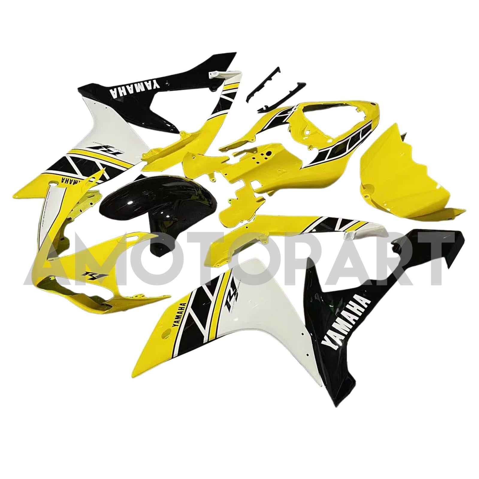 Amotopart Yamaha 2007-2008 YZF 1000 R1 Fairing Kit
