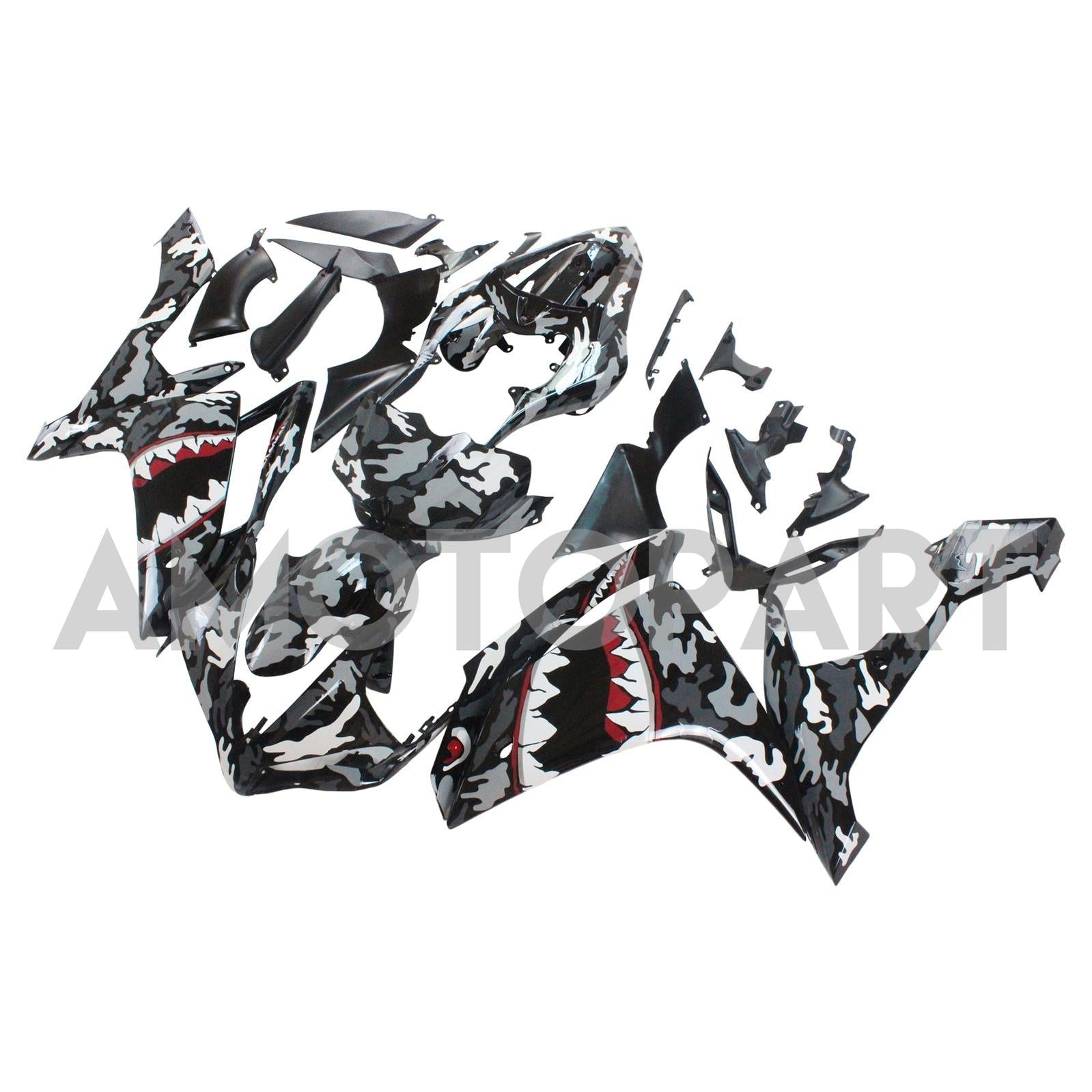 Amotopart Yamaha YZF 1000 R1 2007-2008 Shark Fairing Kit