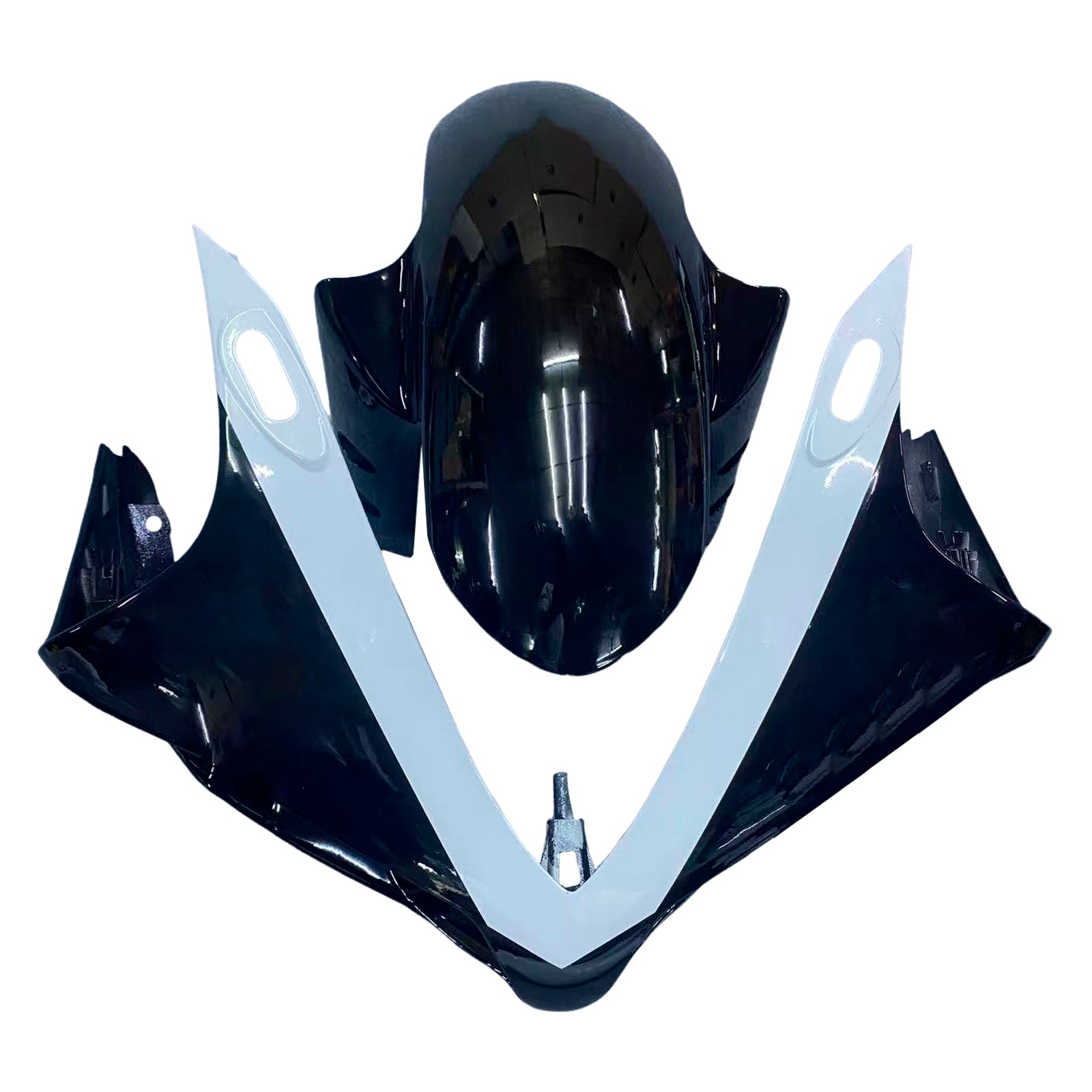 Amotopart Yamaha YZF 1000 R1 2007-2008 Black White Fairing Kit