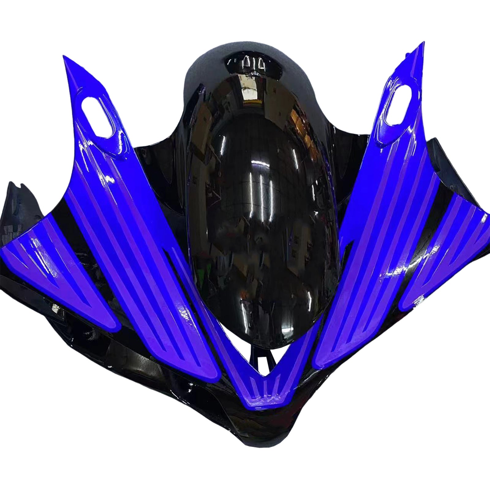 Amotopart 2007-2008 ヤマハ YZF 1000 R1 グロスブルー&ブラック フェアリングキット