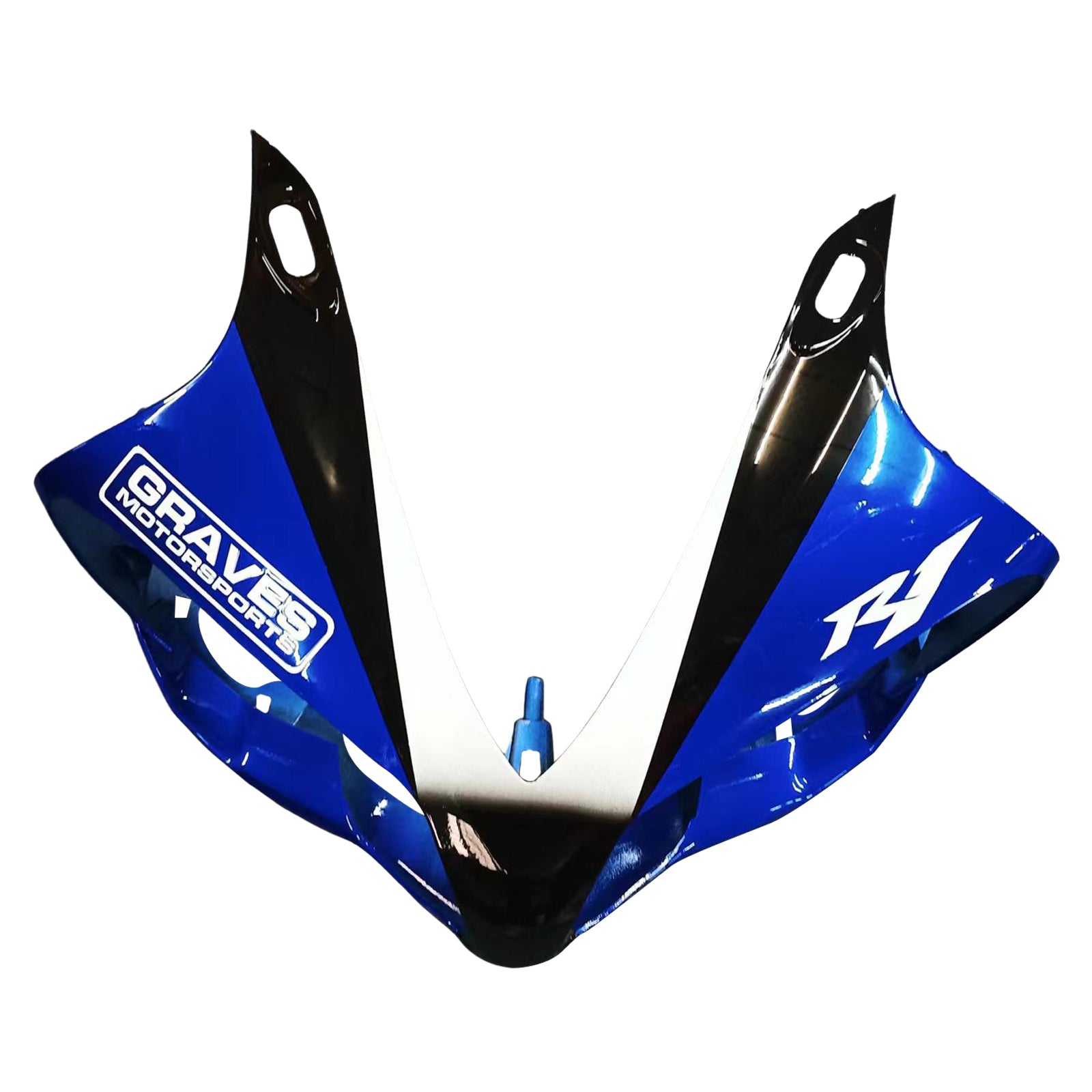 Amotopart 2007–2008 Yamaha YZF 1000 R1 Blau und Schwarz mit Logo-Verkleidungsset