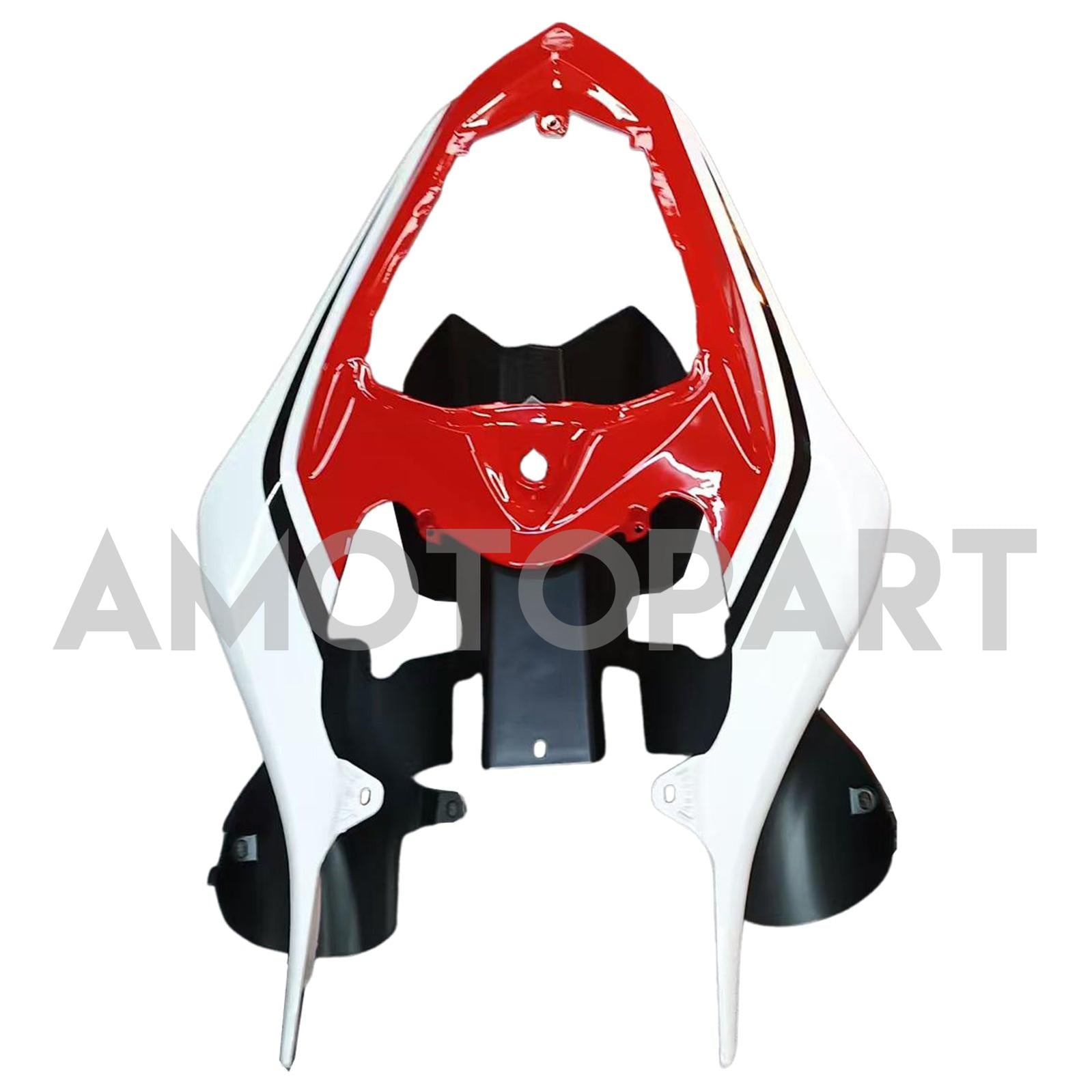 Amotopart 2007-2008 ヤマハ YZF 1000 R1 レッド&ホワイト フェアリングキット