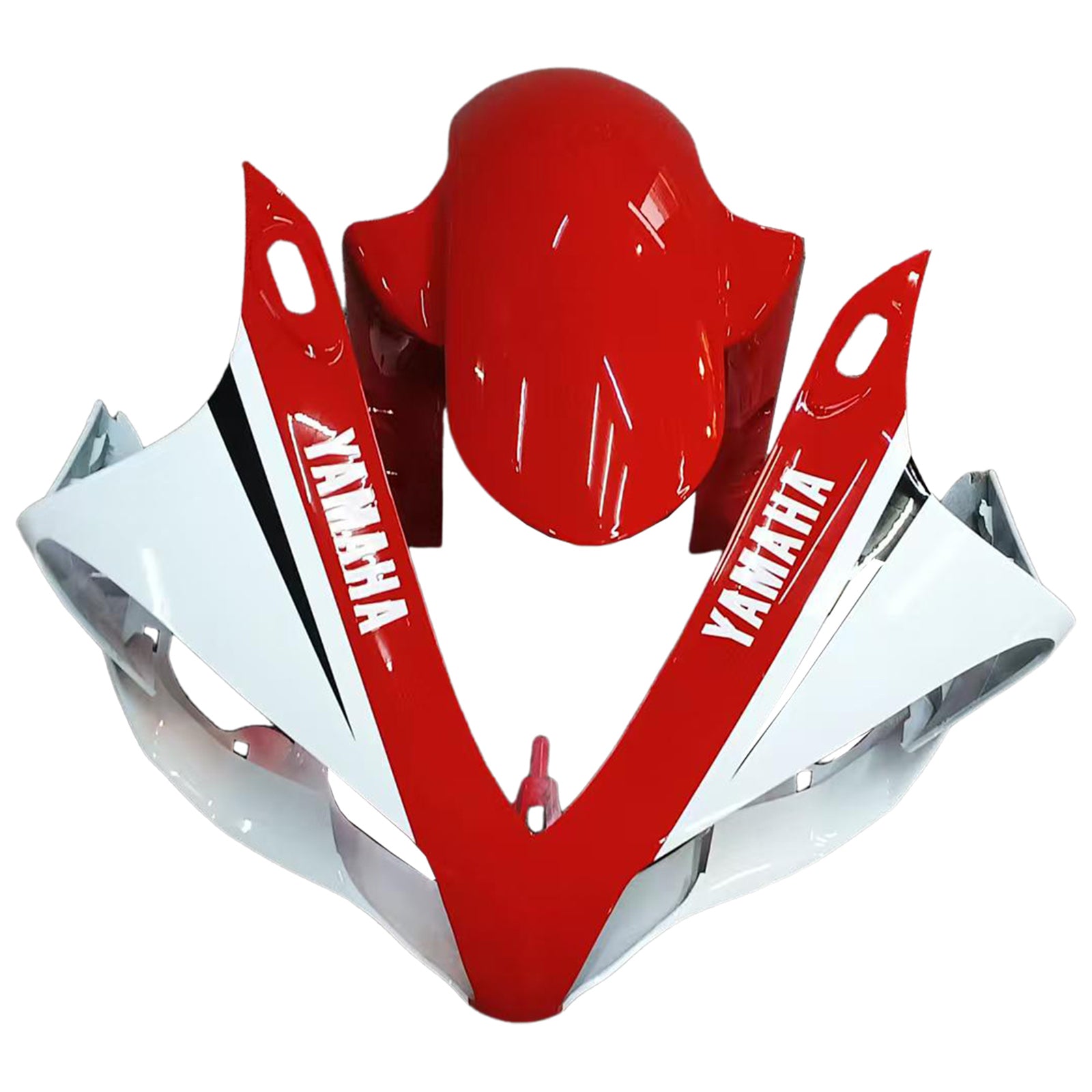 Amotopart 2007–2008 Yamaha YZF 1000 R1 Rot&Weißes Verkleidungsset