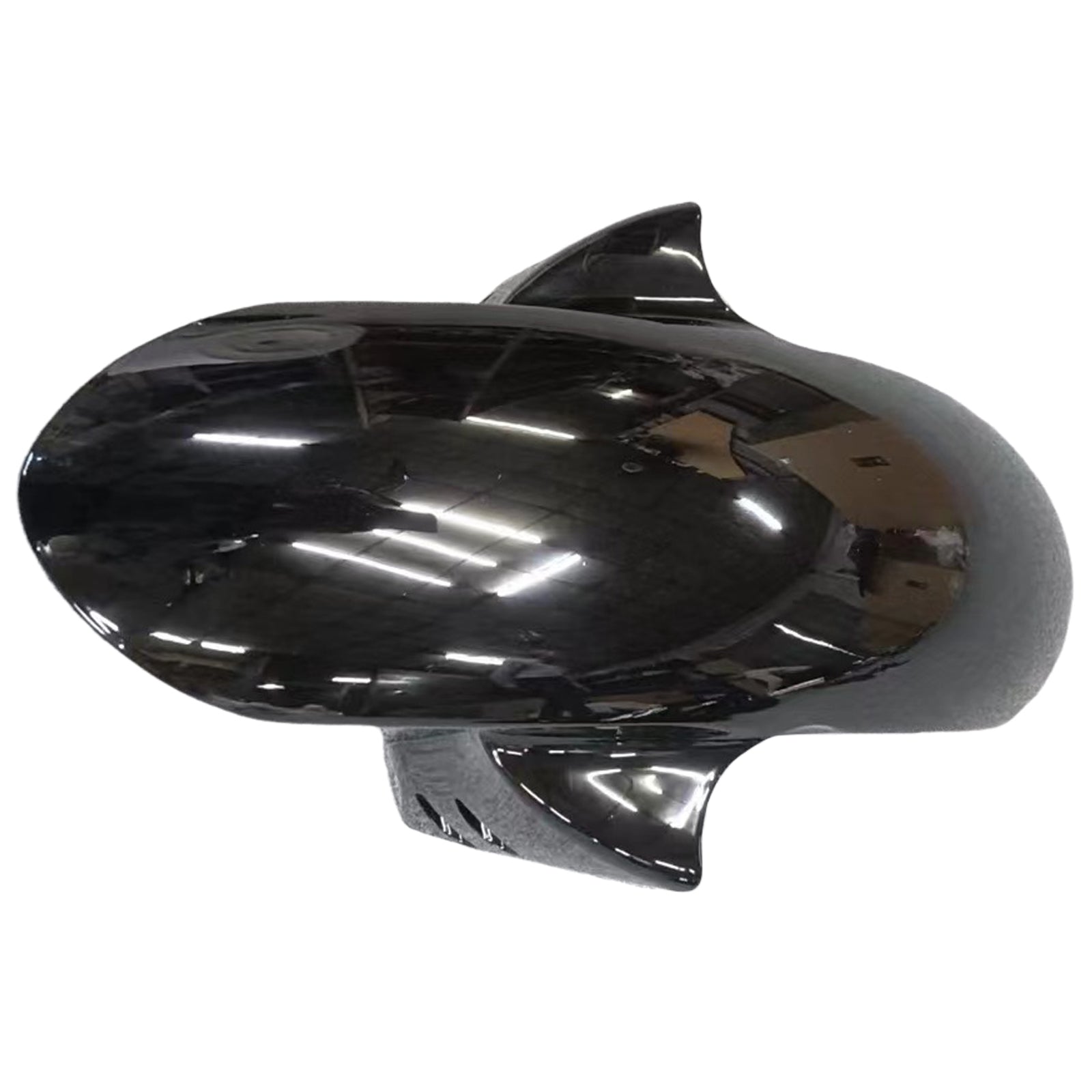 Amotopart 2007–2008 Yamaha YZF 1000 R1 glänzend schwarzes Verkleidungsset
