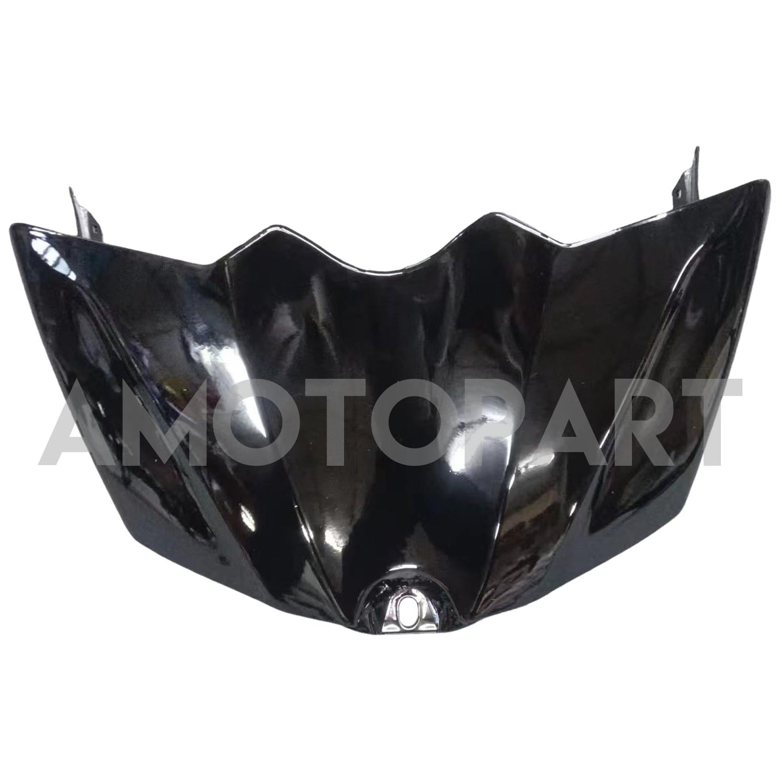 Amotopart 2007-2008 Yamaha YZF 1000 R1 Gloss Black with Gold Logo Fairing Kit