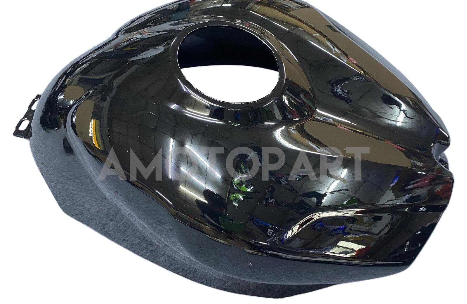 Amotopart 2007-2008 Yamaha YZF 1000 R1 Gloss Black with Matte Grey Fairing Kit