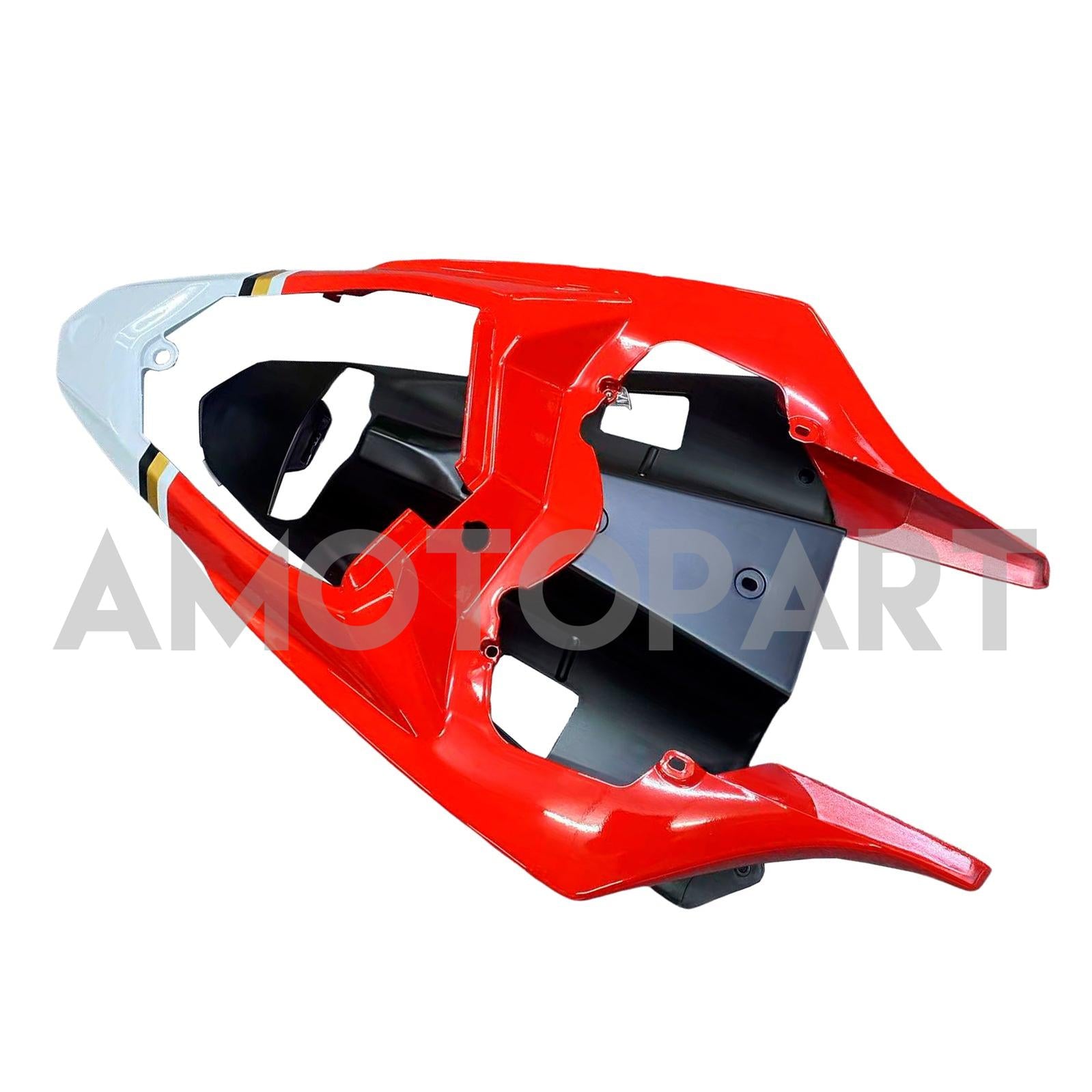 Amotopart 2009-2011 Yamaha YZF 1000 R1 White & Red Lucky Strike Style4 Kit
