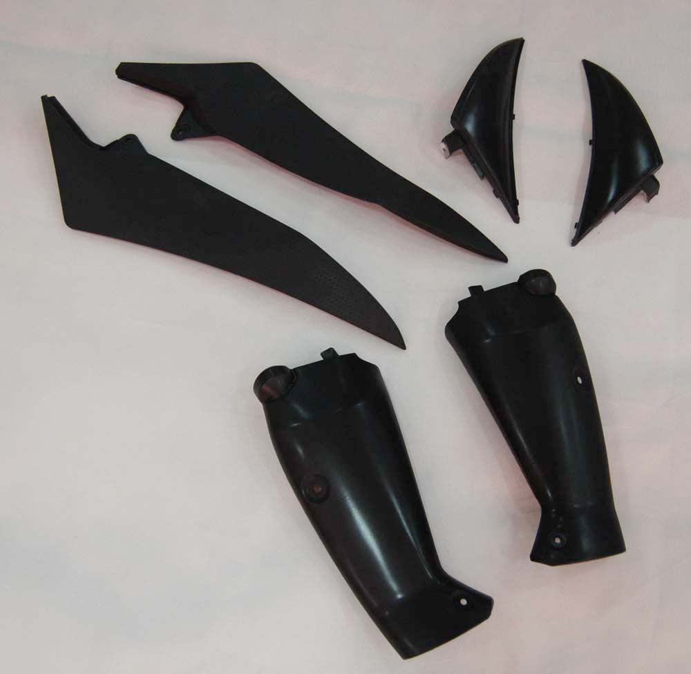 Amotopart 2009-2011 Yamaha YZF 1000 R1 White&Red Style2 Fairing Kit