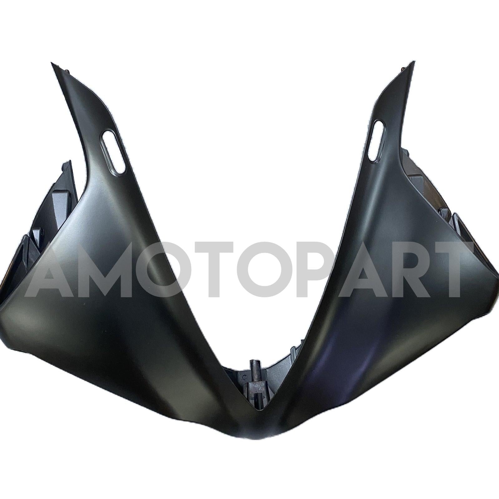 Amotopart 2009-2011 Yamaha YZF 1000 R1 Matte Black with Gold Logos Fairing Kit