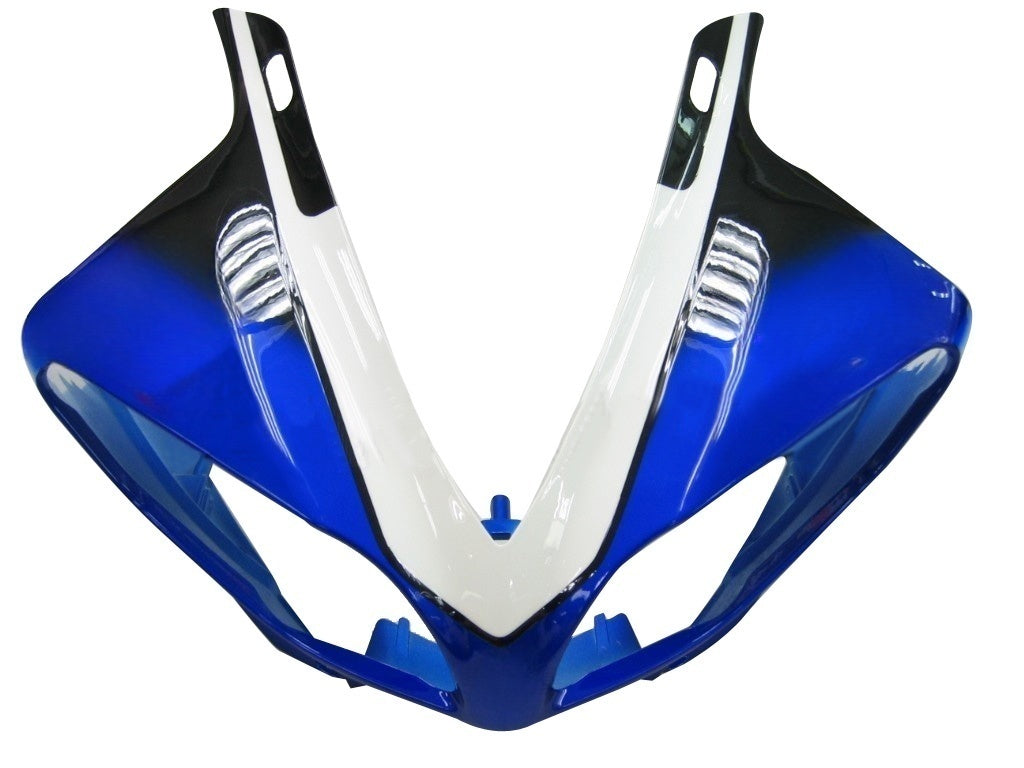 Amotopart 2009-2011 Yamaha YZF 1000 R1 Blu&WKit di carene Style2 bianco