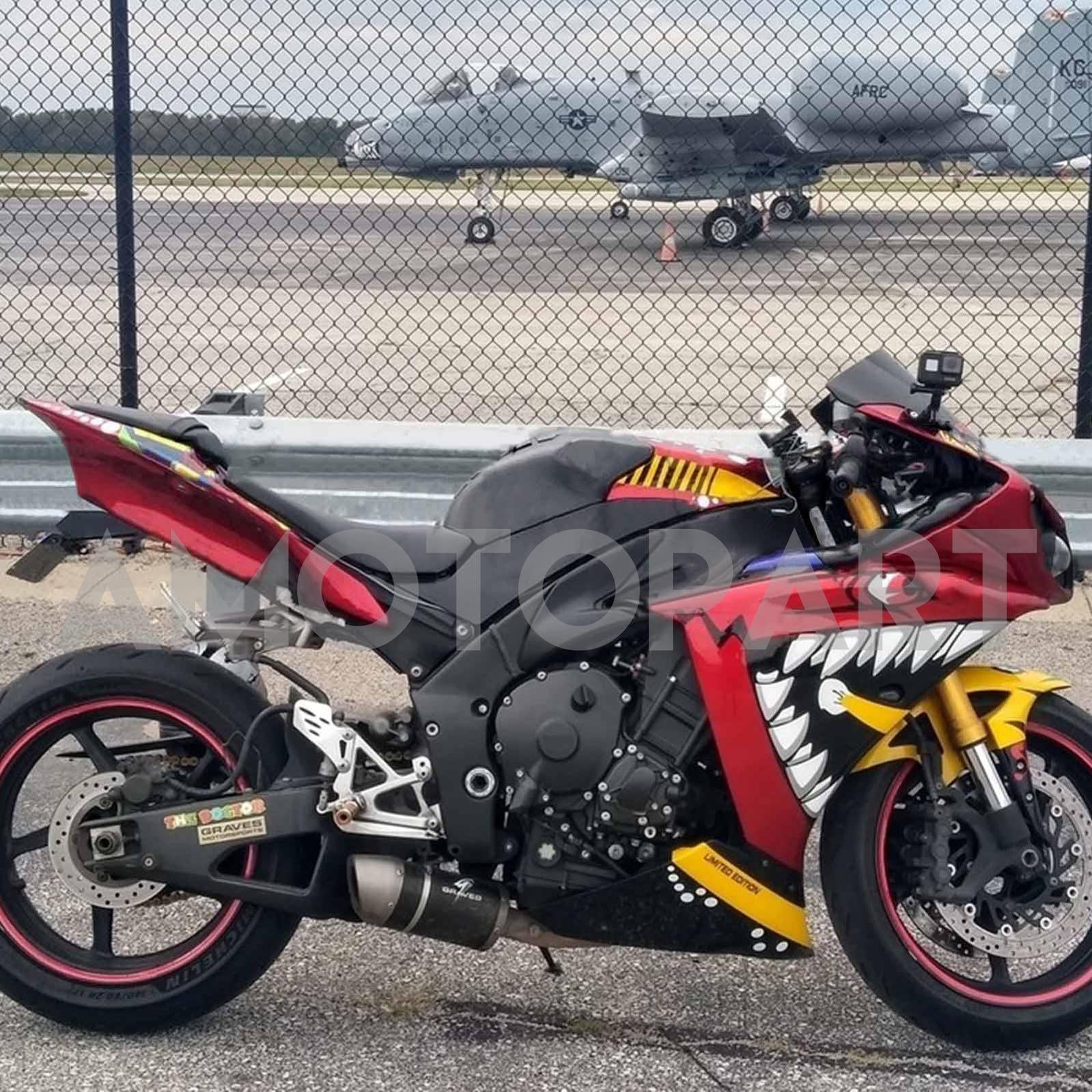 Amotopart Fairing Kit Bodywork Plastic ABS fit For Yamaha YZF 1000 R1 2009-2011