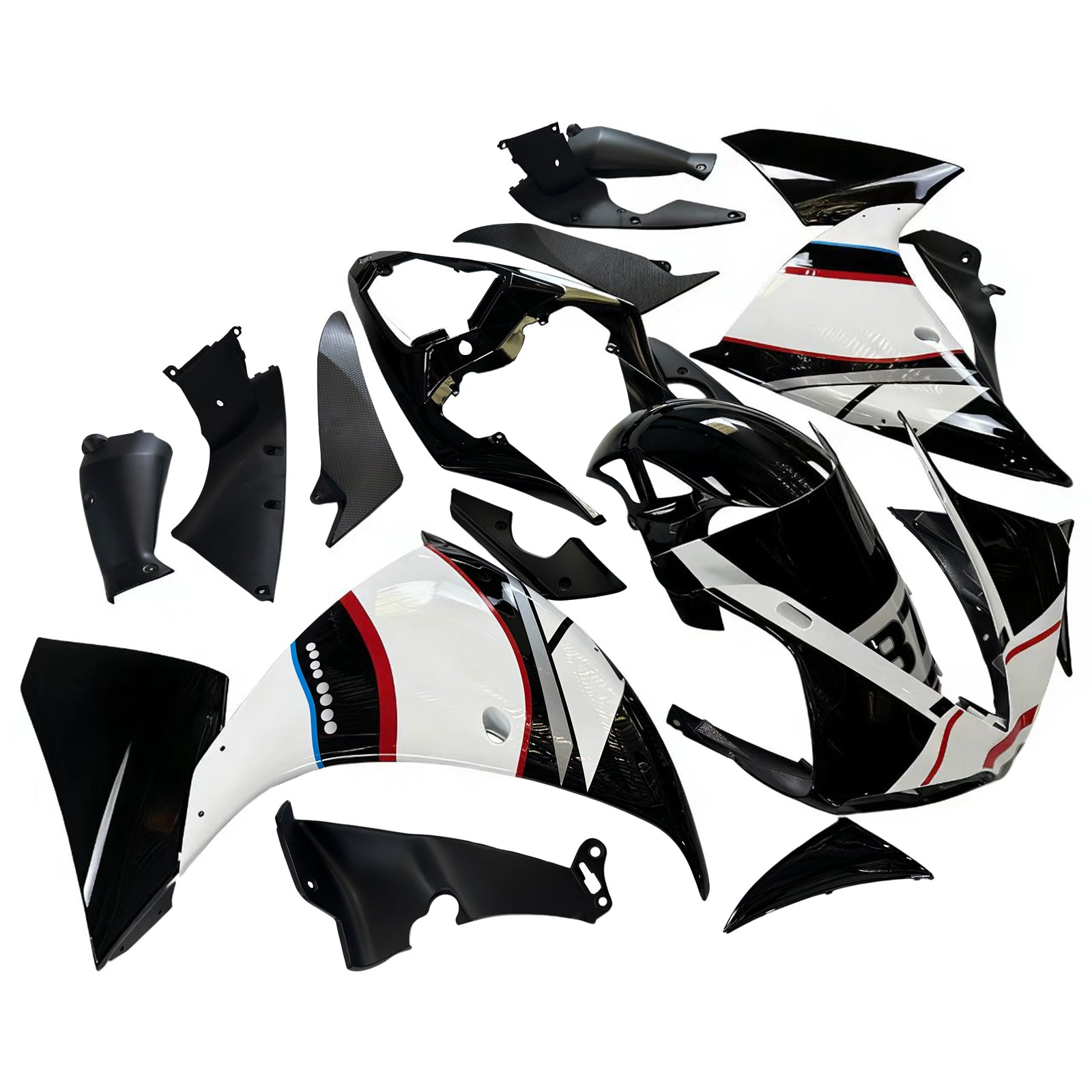 Amotopart Yamaha 2009-2011 YZF 1000 R1 Fairing Kit