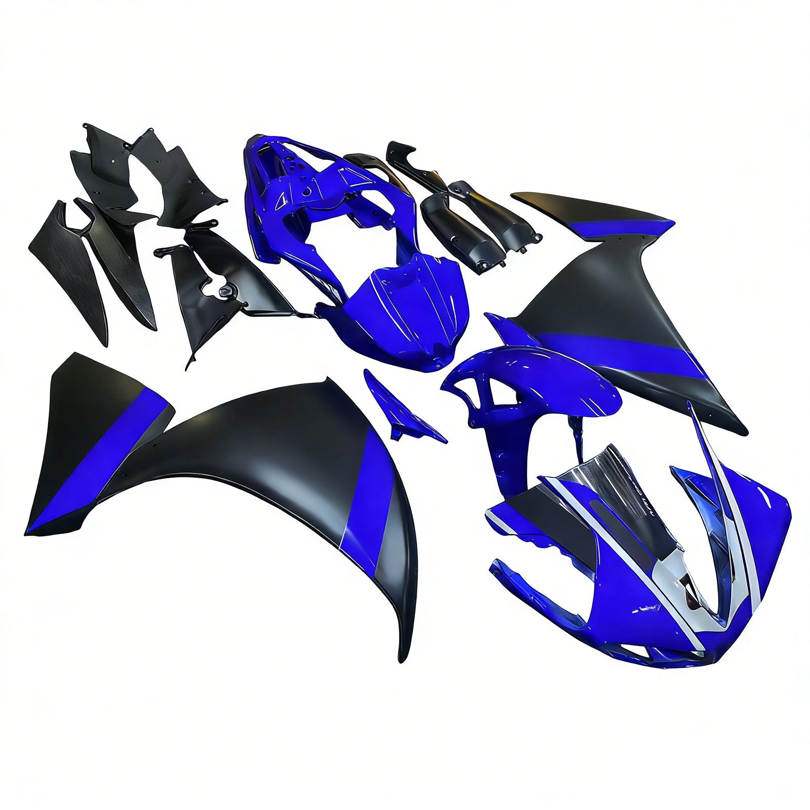 Amotopart Yamaha 2009-2011 YZF 1000 R1 Blue Fairing Kit