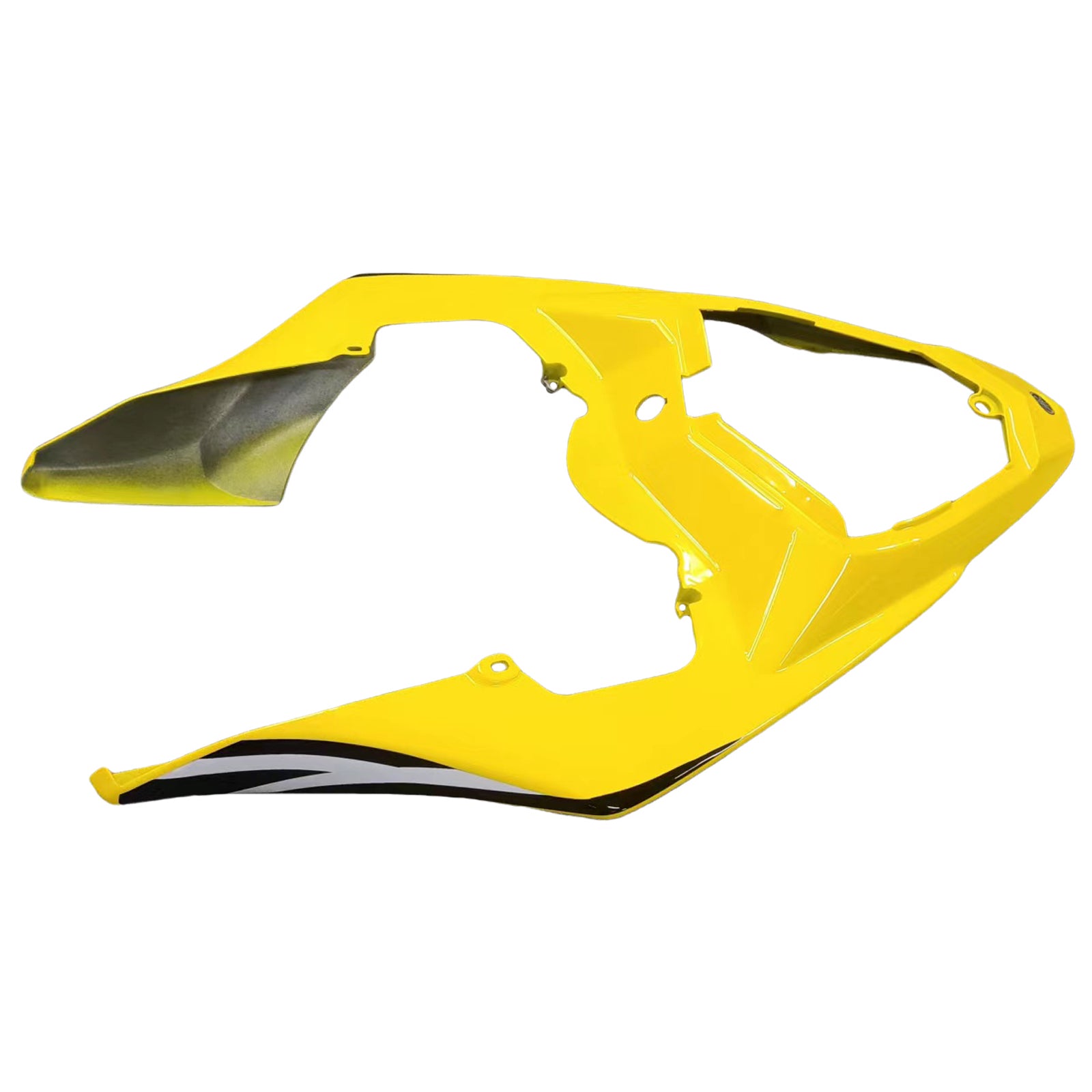 Amotopart 2009-2011 Yamaha YZF 1000 R1 Kit de carénage jaune et noir