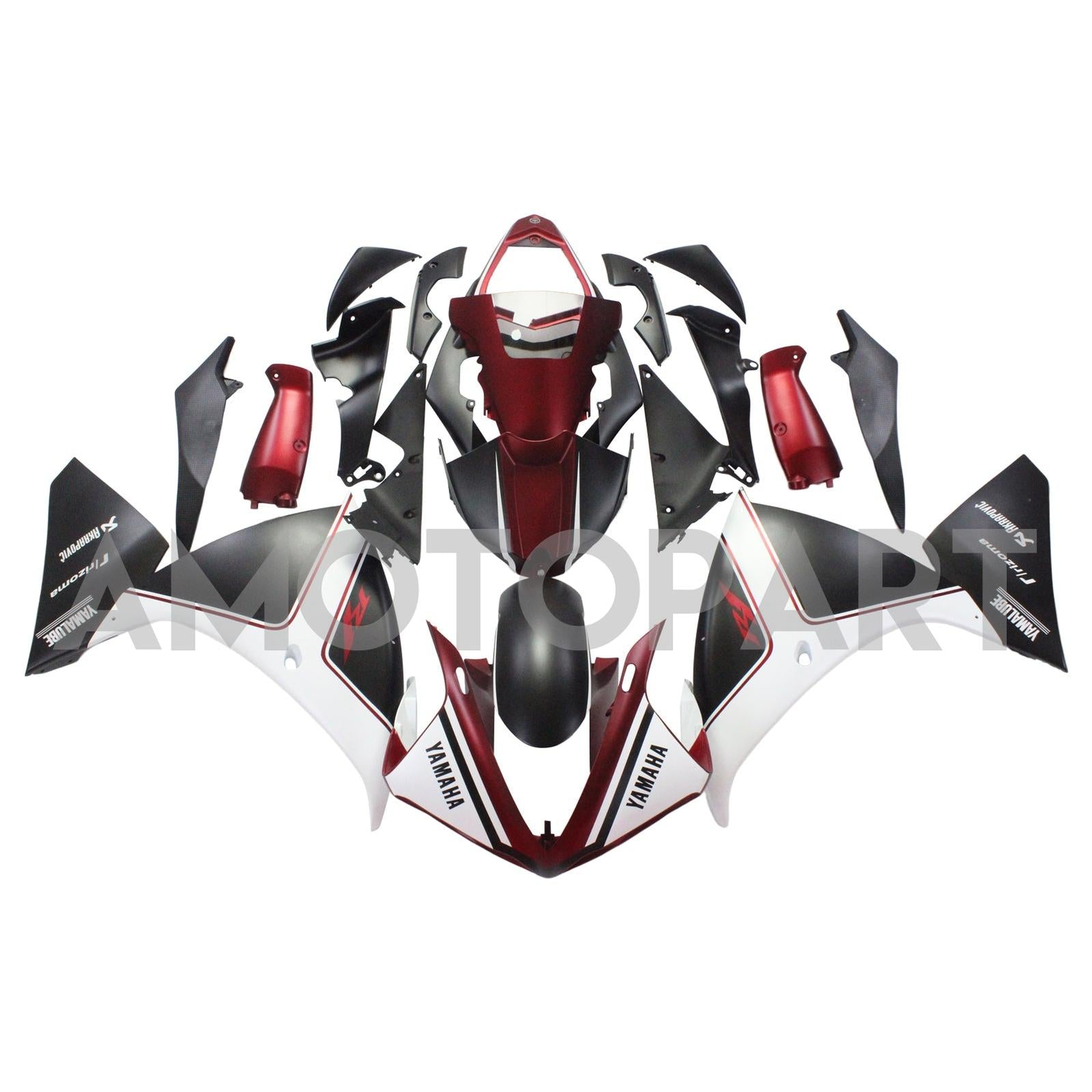 Amotopart Yamaha 2009-2011 YZF 1000 R1 Fairing Kit