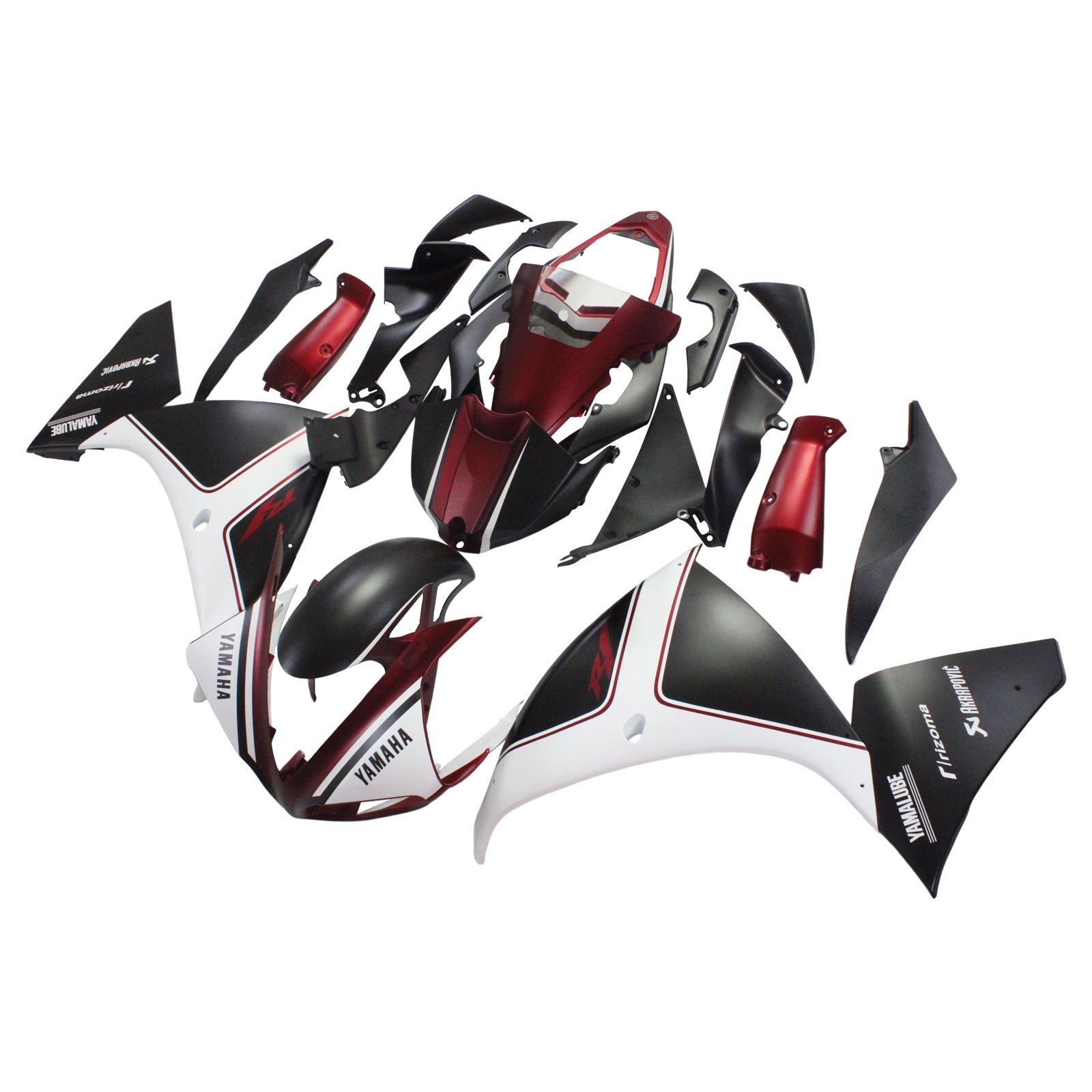 Amotopart Yamaha 2009-2011 YZF 1000 R1 Fairing Kit