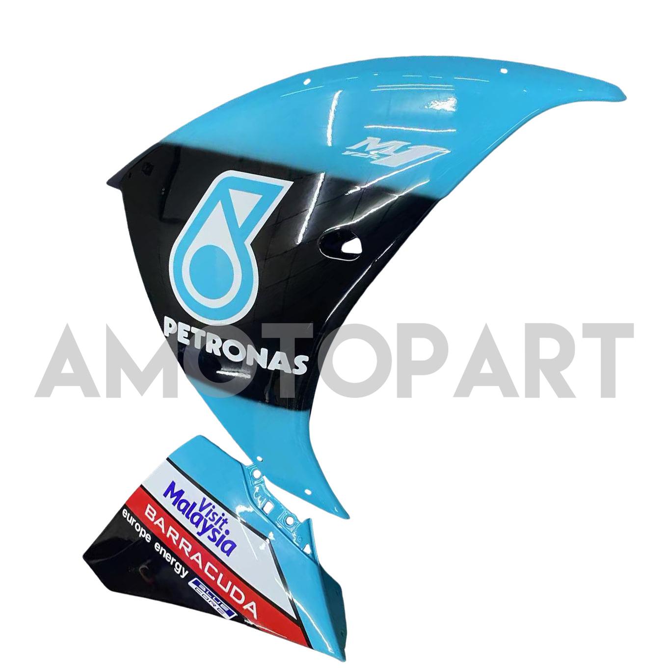 Amotopart ヤマハ YZF 1000 R1 2009-2011 ペトロナス ブルー フェアリングキット