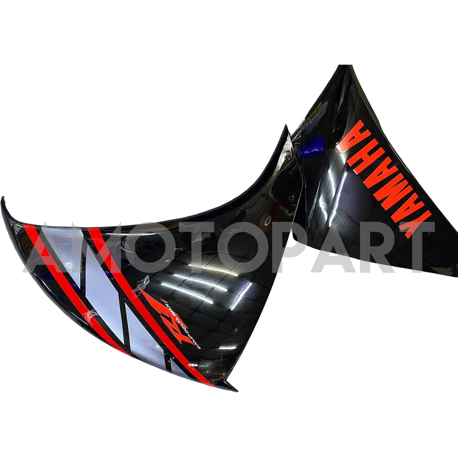 Amotopart 2012-2014 Yamaha YZF 1000 R1 Blosy Black Fairing Zestaw
