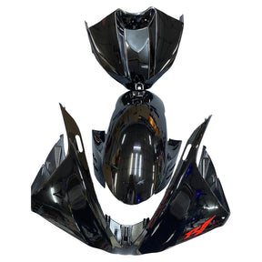 Amotopart 2012–2014 Yamaha YZF 1000 R1 glänzend schwarzes Verkleidungsset