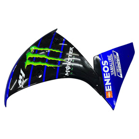 Amotopart 2009-2011 Yamaha YZF 1000 R1 Black&Blue with Monster Logo Fairing Kit