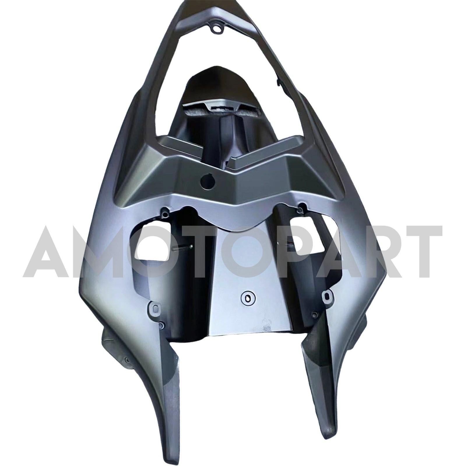 Amotopart 2012-2014 Yamaha R1 Fairing Matte Sliver Black Kit