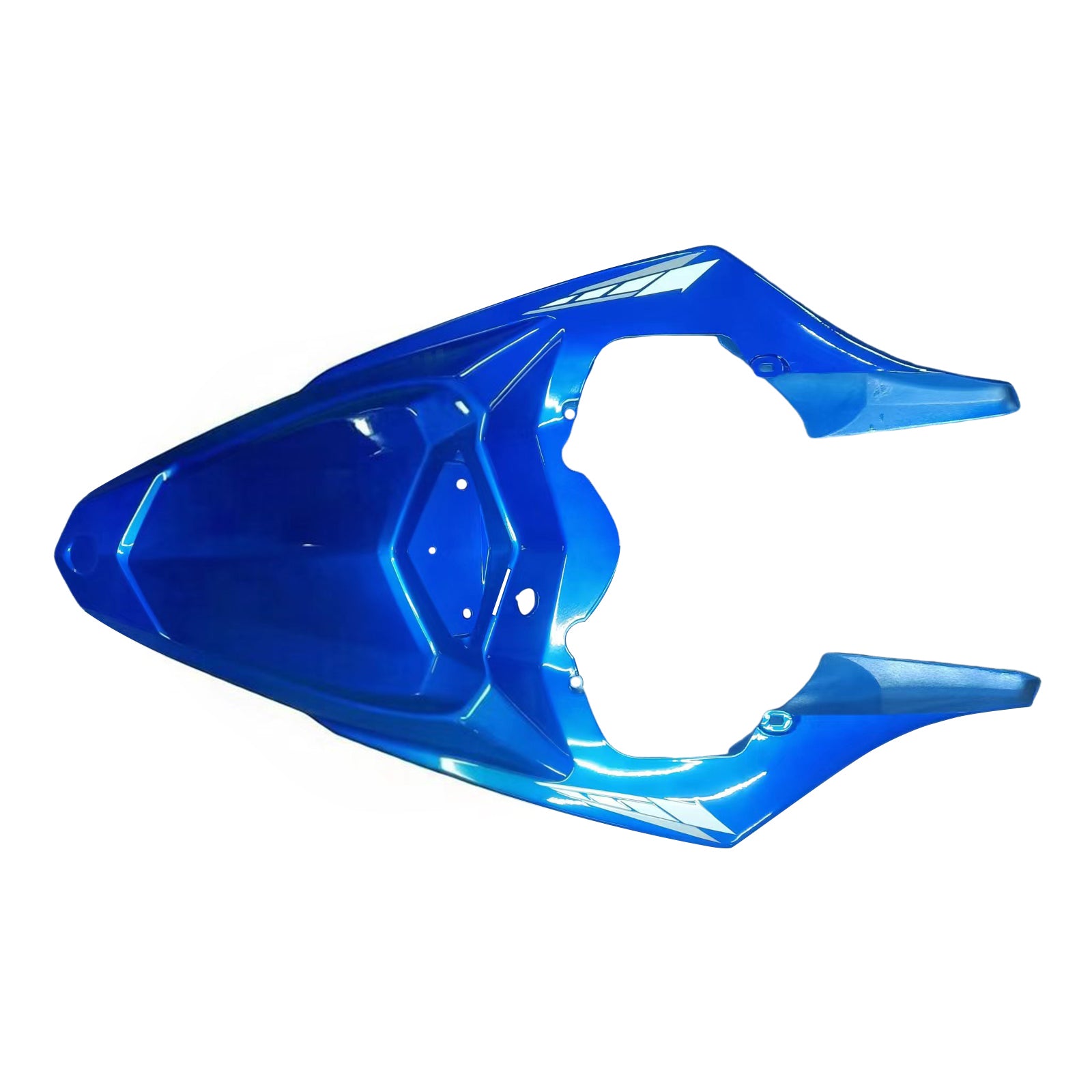 Amotopart 2012-2014 Yamaha R1 Fairing Blue&White Style7 Kit