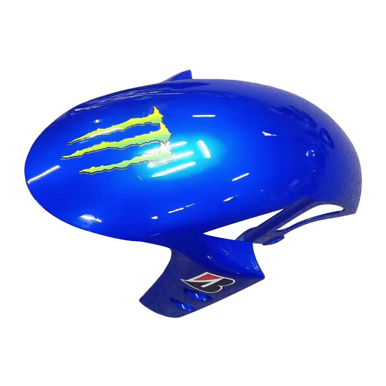 Amotopart 2012-2014 YAMAHA R1 Fairing Blue & White Style7 Kit