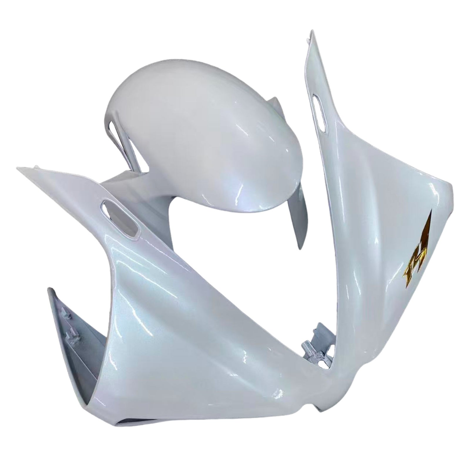 Amotopart Yamaha 2012-2014 YZF 1000 R1 White Fairing Kit