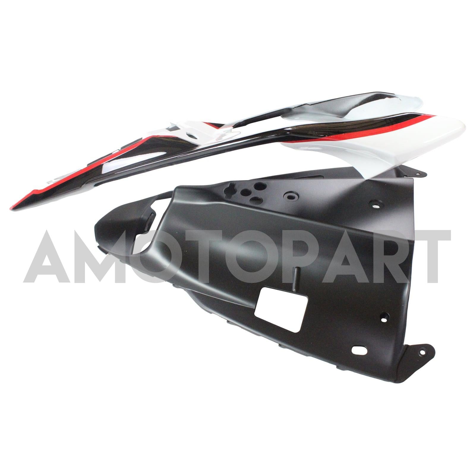 Amotopart Yamaha 2012-2014 YZF 1000 R1 Schwarzweißes Verkleidungskit